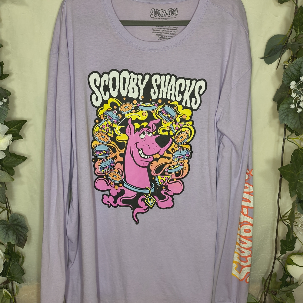 Scooby-Doo Graphic Long Sleeve Shirt